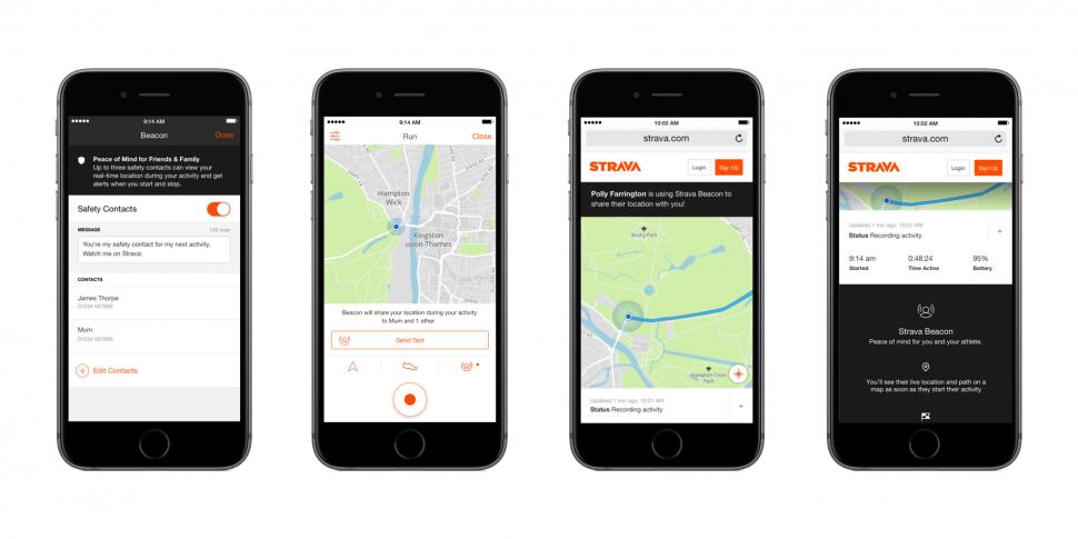 Strava Launches New "Beacon" Safety Feature | Road.cc