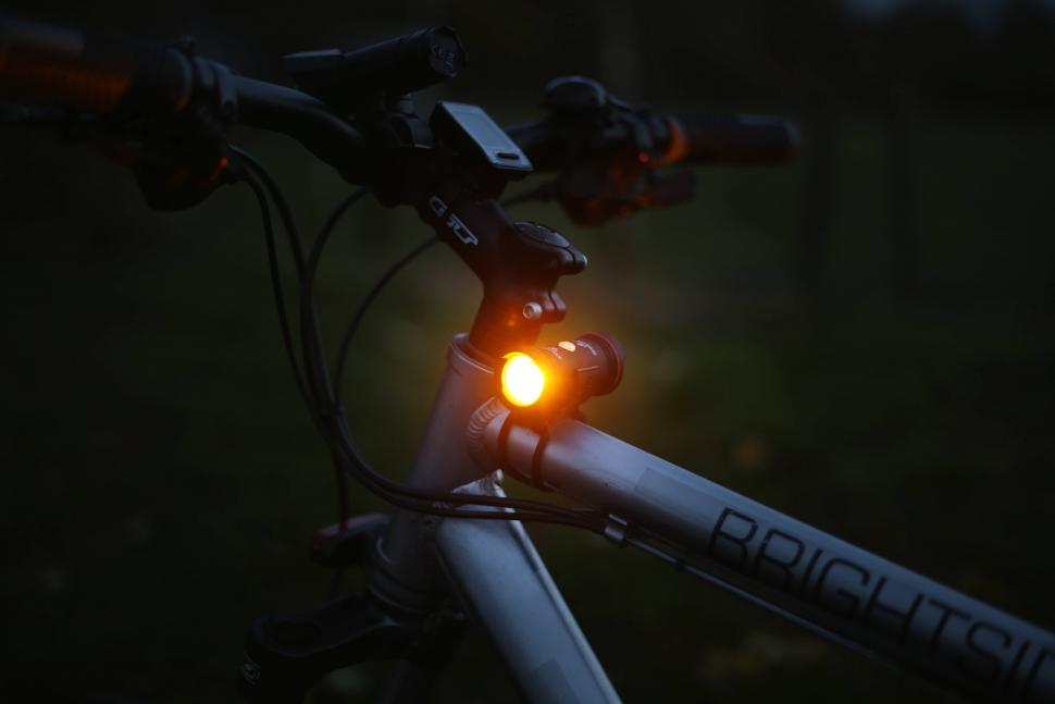 Brightside Amber Side Lights For Cyclists Rechargeable and Waterproof Bright 20 Hours Run Time