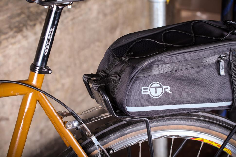 Big Trunk Bag Bicycle Rear Rack Bags Reflective Bike Pannier Watersistant UK A+*