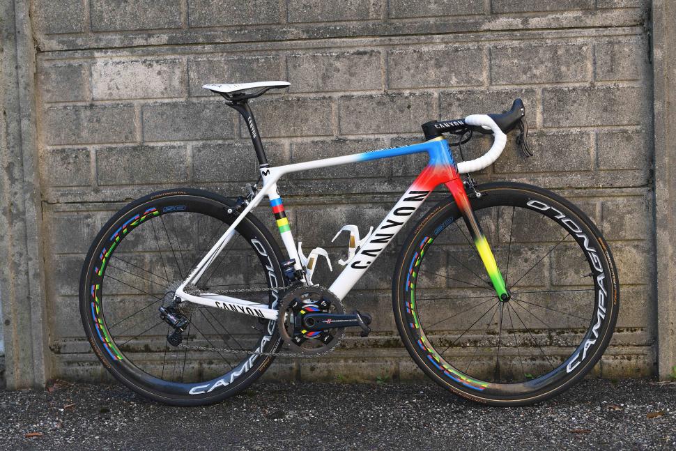 Pro Bikes: Alejandro Valverde’s World Champion Canyon Ultimate CF SLX ...