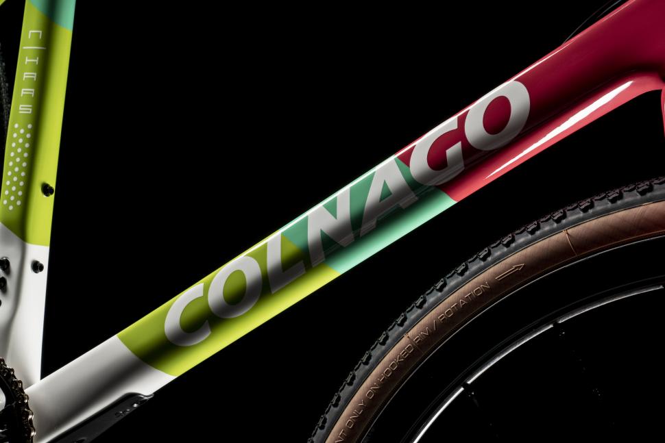 2022 Colnago G3X Nathan Haas Rift dopamine special downtube