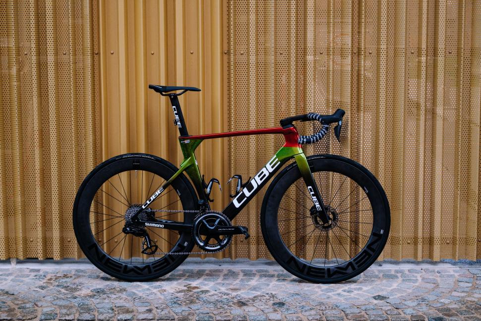 2022 Cube C:68X Biniam Girmay World Champs bike @cyclingmedia_agency