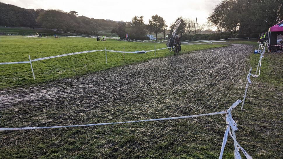 Cyclocross race, East Brighton Park (credit - Pete Ranson, Facebook)