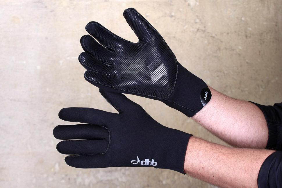 dhb windproof cycling gloves