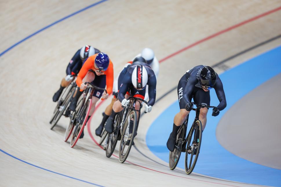 Emma Finucane, keirin, 2024 Paris Olympics (Ed Sykes/SWpix.com)