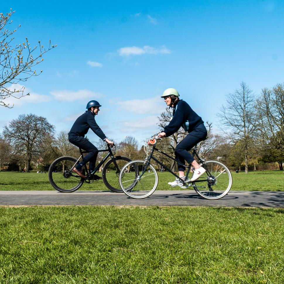 Amsterdam Beige Urban Cycling waterrepellent trousers Buy Online