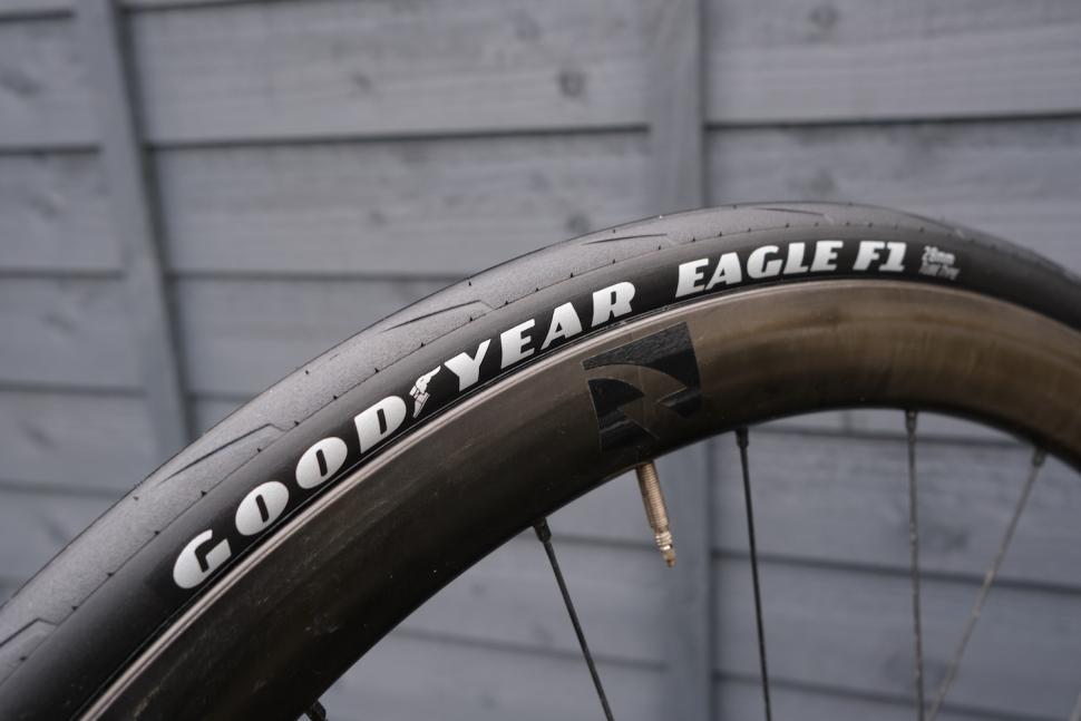 Goodyear Eagle F1 Clincher Tire Folding Road Bike Tyre 700x25C Skinwall/Black 