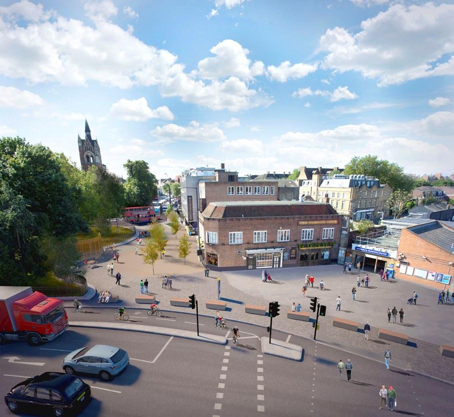 Highbury Corner CGI