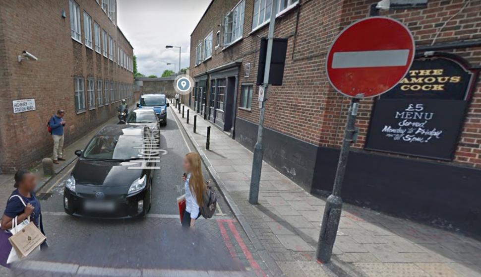 Highbury Station Road (via Google Street View)