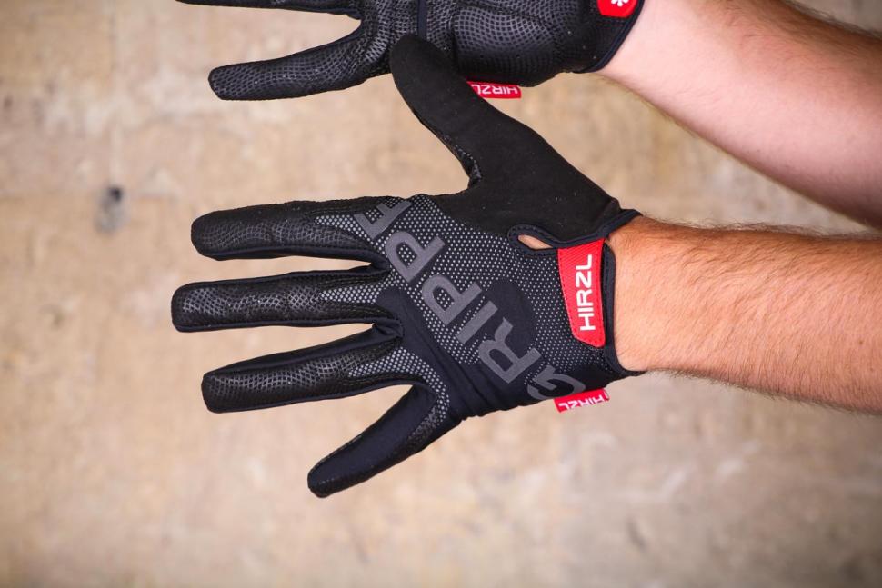 HIRZL Bike Gloves Grippp Tour S 1.0 Leather Glove for Bikers 
