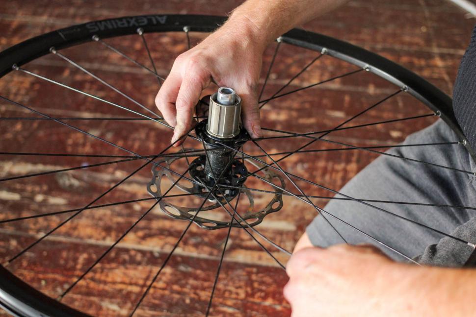replacing all spokes on a bike wheel