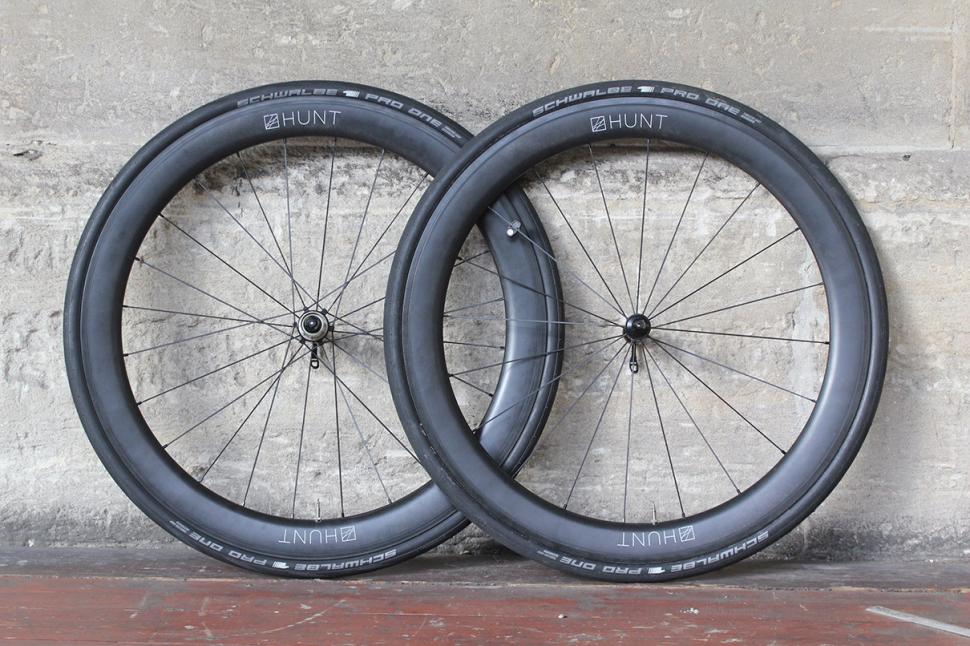 hunt 50 carbon aero disc wheelset
