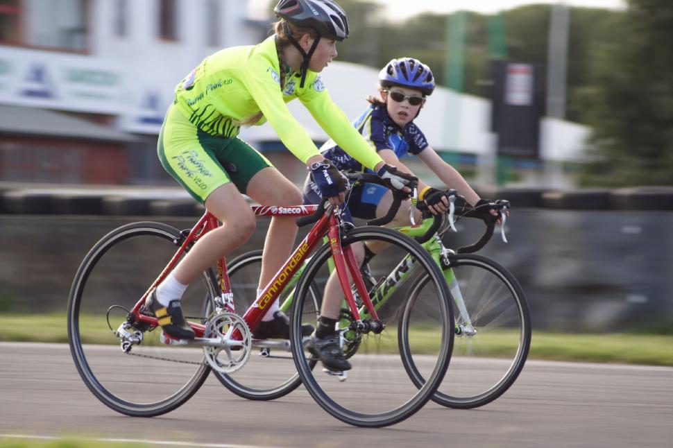 boys racing bike