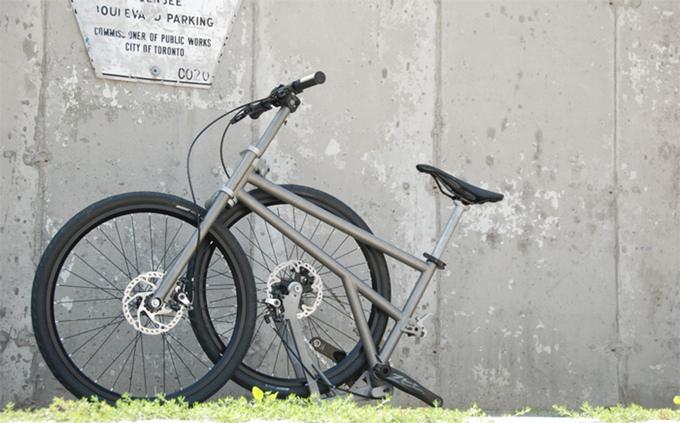 helix folding bicycle