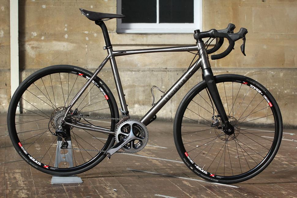 titanium di2 disc road bike