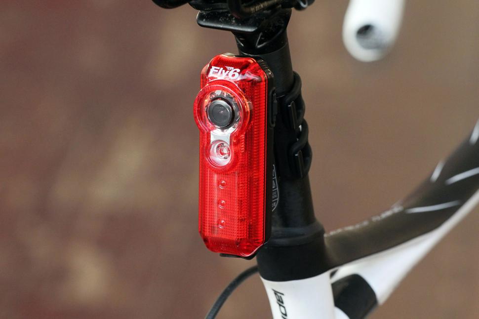 rear bike light with camera