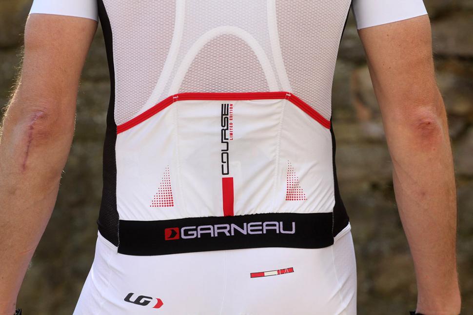 Louis Garneau Short Sleeve Cycling Jersey Mens Full Zip Bicycle LG TEAM  Racing