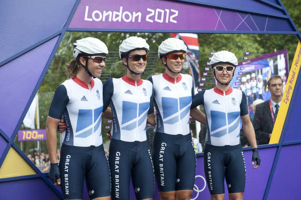 Nicole Cooke, Lizzie Armitstead, Lucy Martin, Emma Pooley (copyright britishcycling.co.uk)