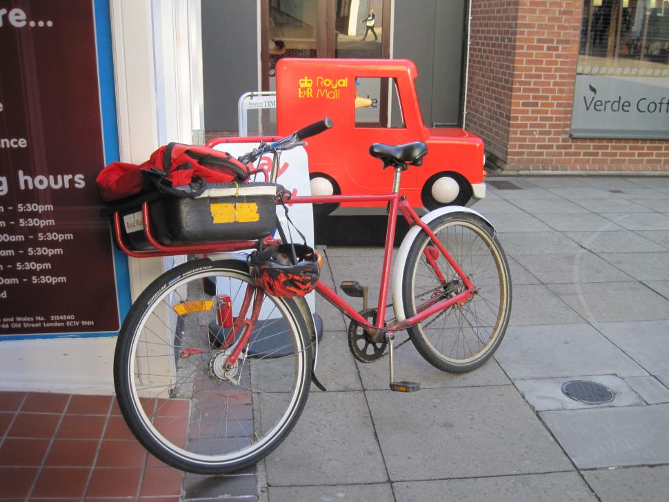 parcelforce bike delivery