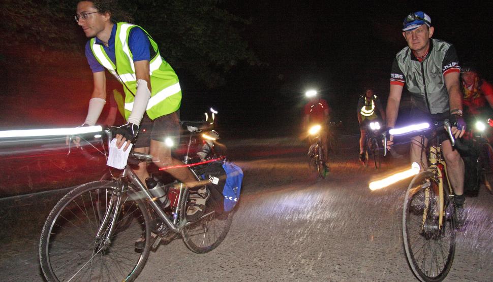 night time bike riding