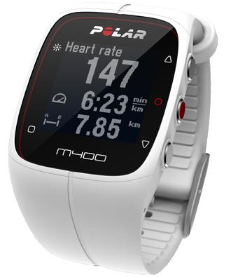 Polar M400 - With heart rate sensor - GPS watch - cycle, running