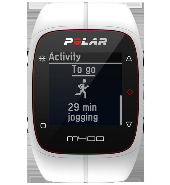 Polar M400 combined GPS watch and activity tracker + video road.cc