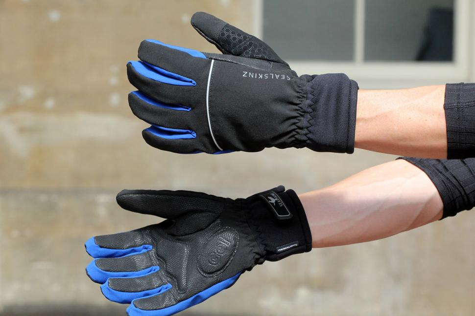 sealskinz heated cycle gloves