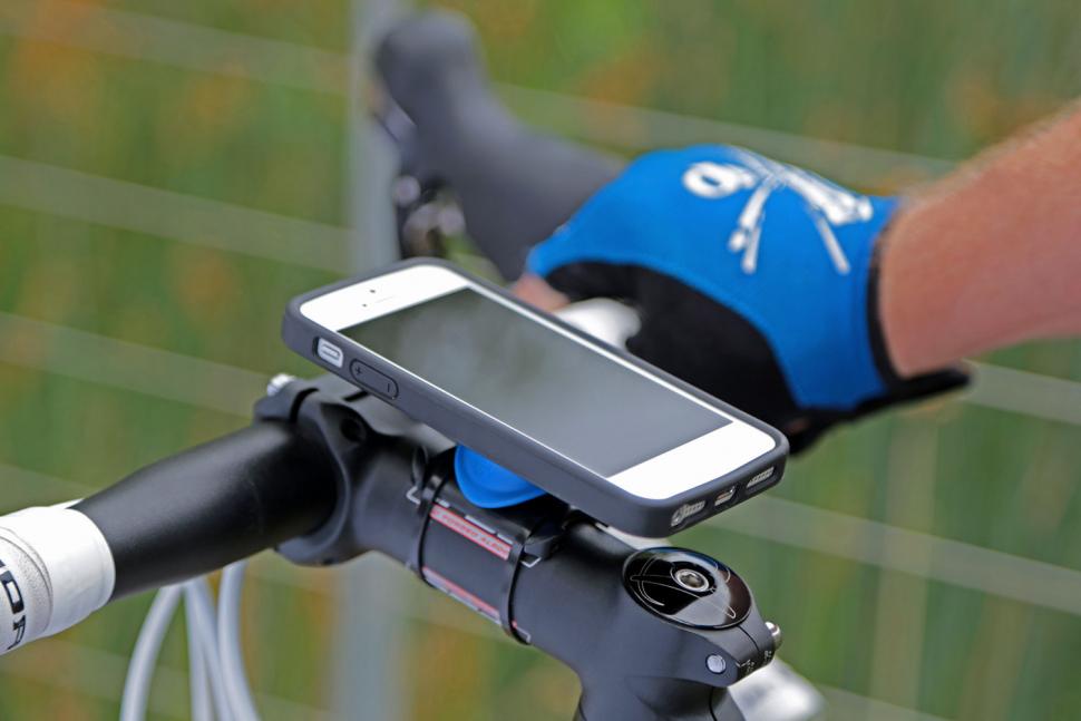 quad lock iphone bike phone mount