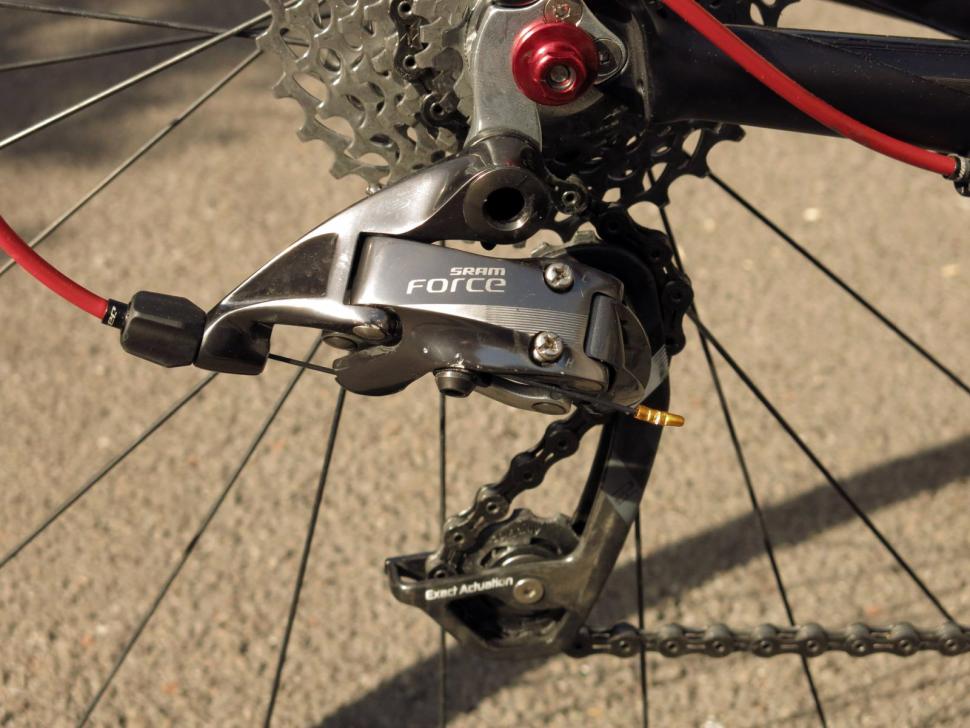 sram road shifter with mountain derailleur