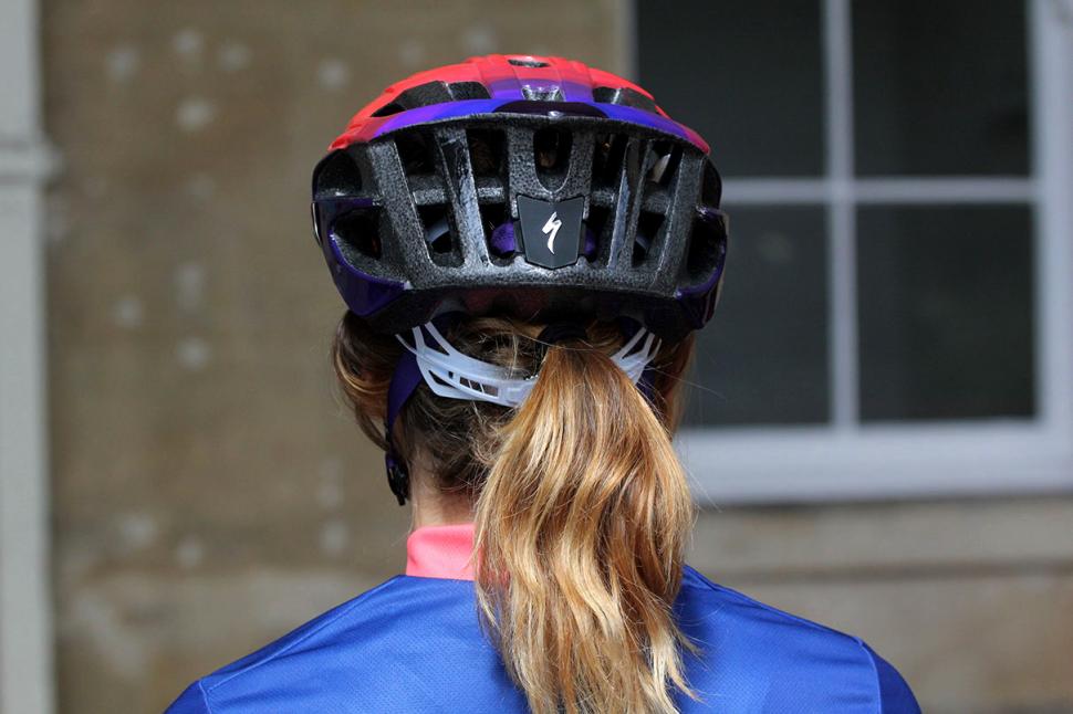 specialized womens helmet ponytail