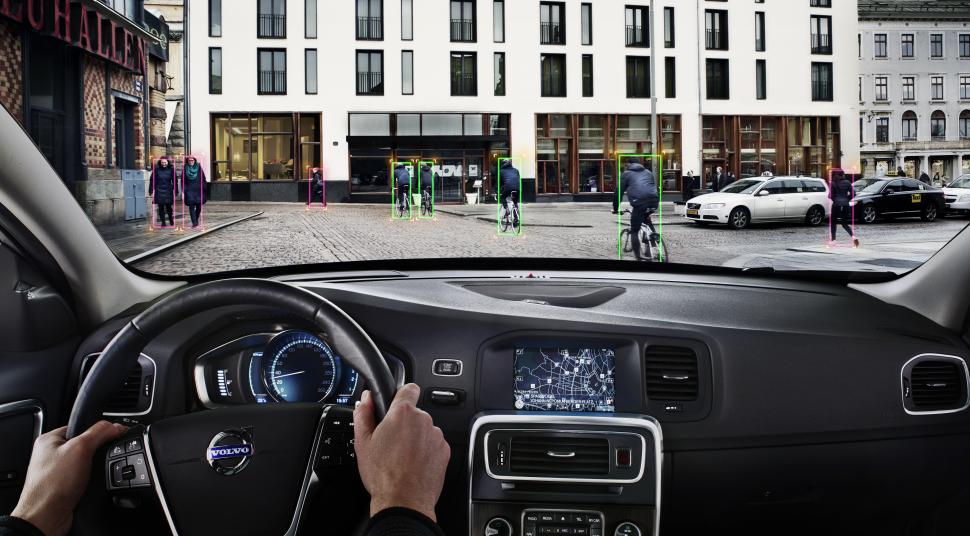 Volvo unveils its Cyclist Detection System with automatic braking (+ video)  | road.cc