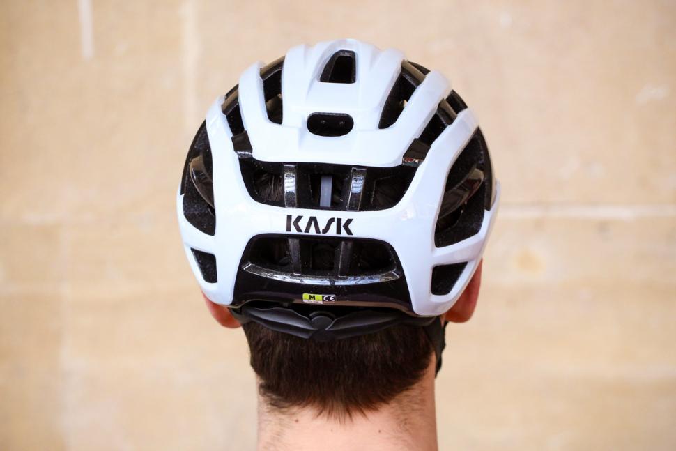 Large White Kask Valegro Helmet 