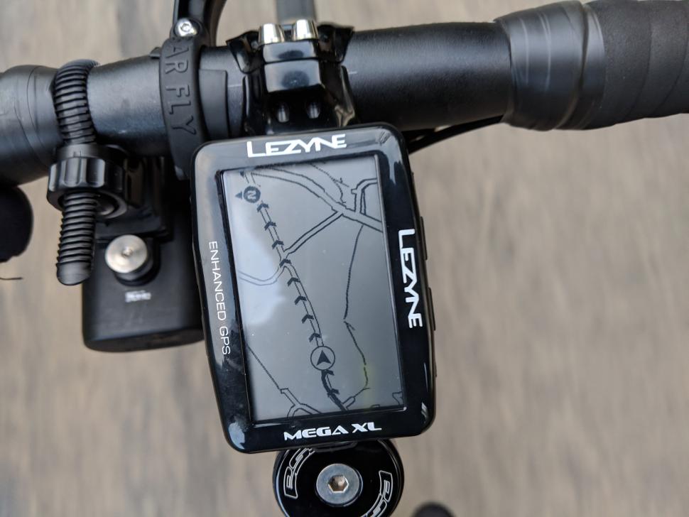 レザイン MEGA XL GPS CYCLE COMPUTERS 使用2回自転車 - パーツ