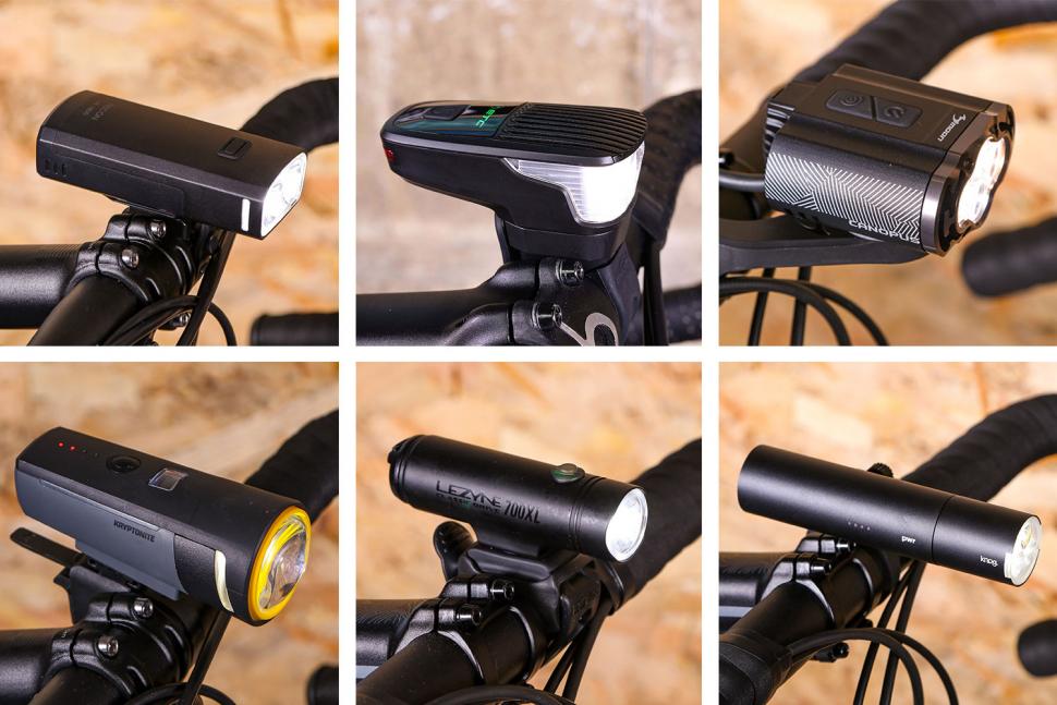 LED 400-1800Lumens Bike Headlights USB Rechargeable Flashing Handlebar Lights