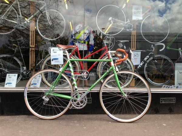 Mercian Cycles, handcrafted for Ewan McGregor