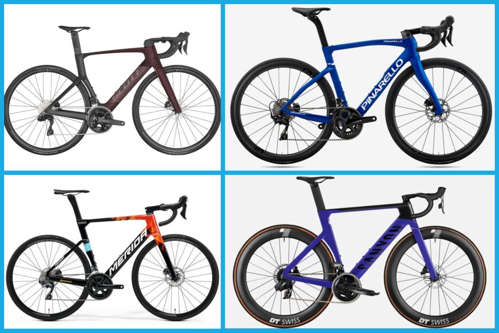 As seen in the Tour de France — Affordable* pro race bikes from Specialized, Canyon, Trek, Pinarello, Cannondale and more