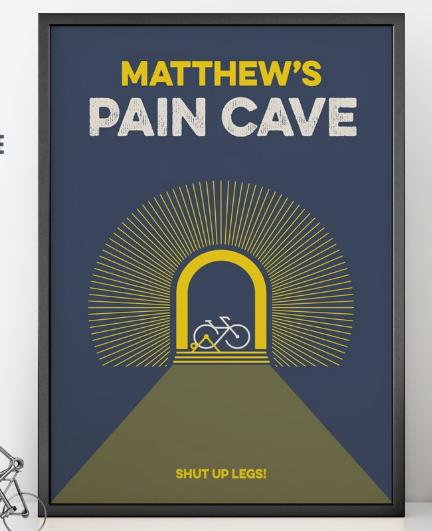 Pain cave - etsy