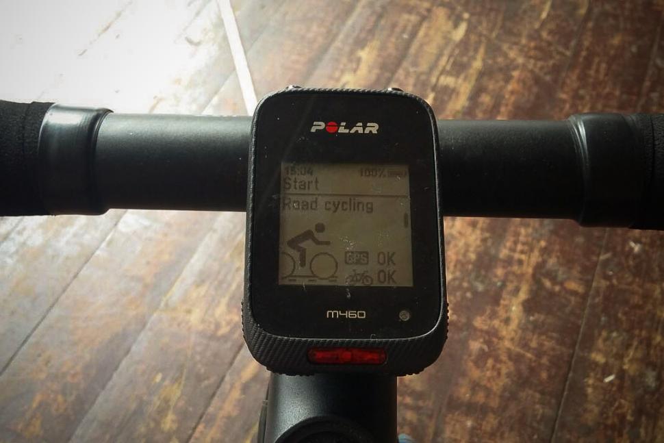 Review: Polar M460 GPS Bike Computer with heart rate monitor