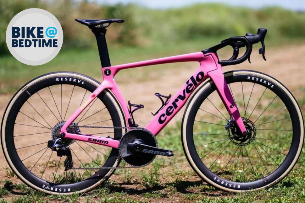 Check out Primož Roglič’s Giro-winning Cervelo S5... and the gravel ...