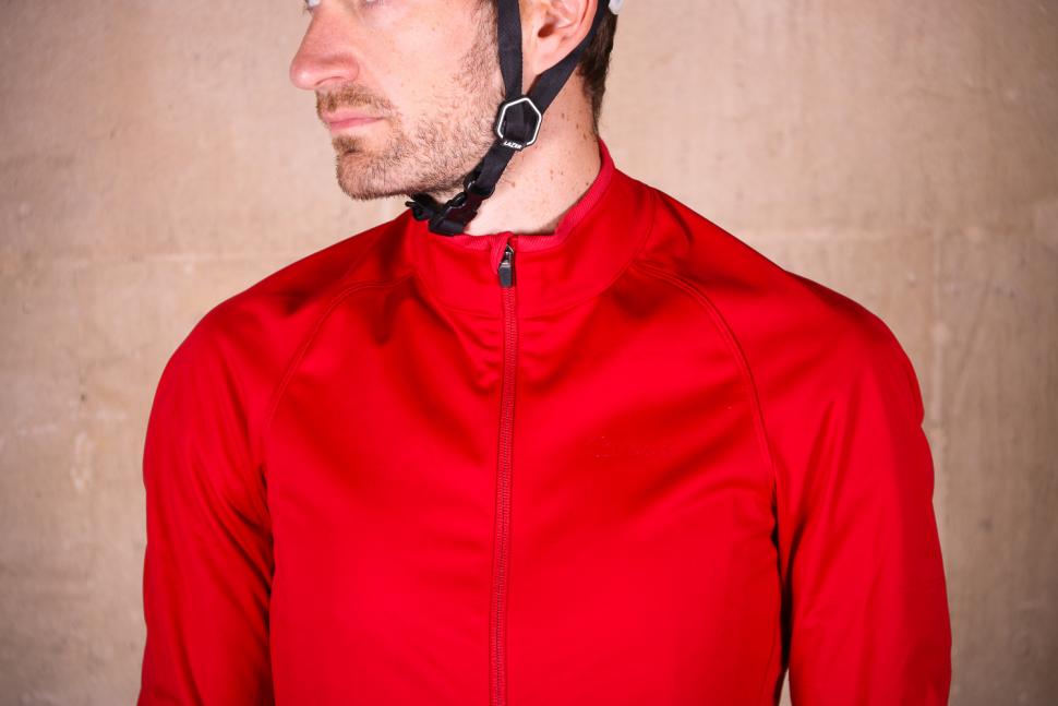 Rapha Mens Core Winter Jacket (Red/White)