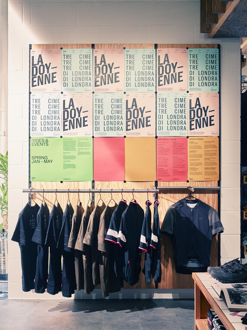 Rapha clubhouse store