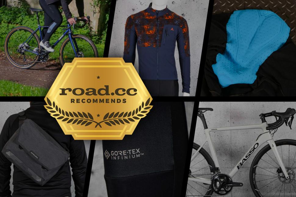 road.cc Recommends! All new batch of the best products reviewed on road.cc featuring Fairlight, Apidura, Santini and more