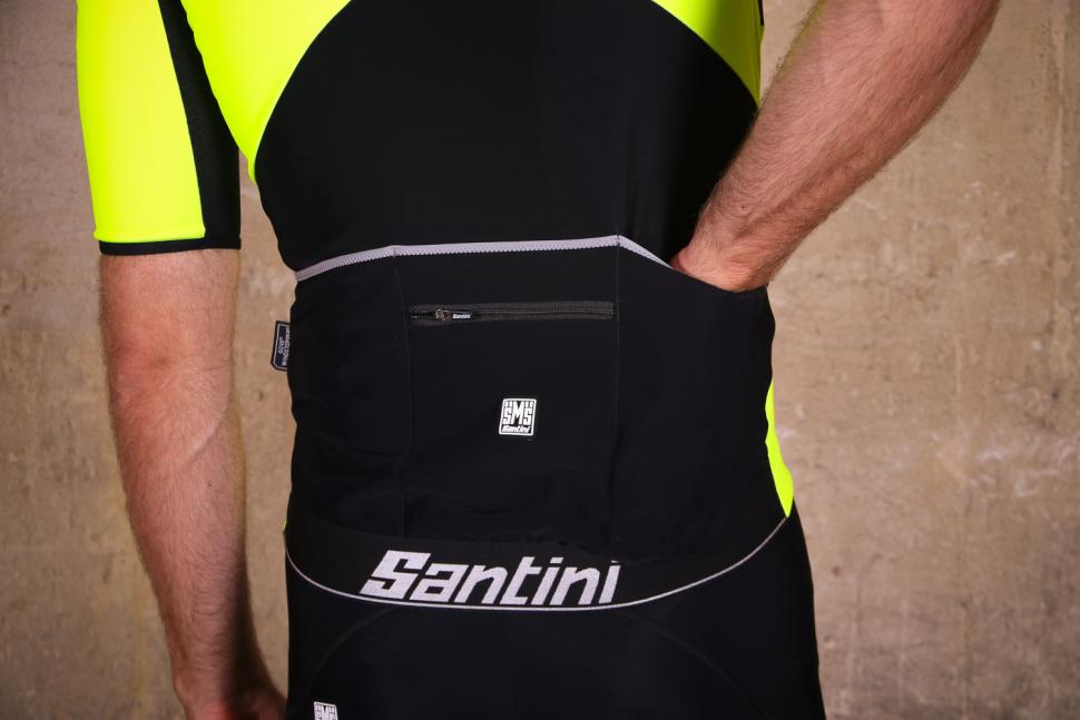 santini beta light short sleeve wind jersey