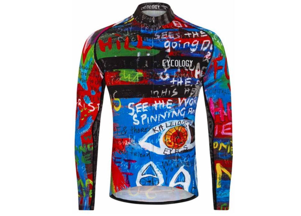 multi coloured long sleeve jersey