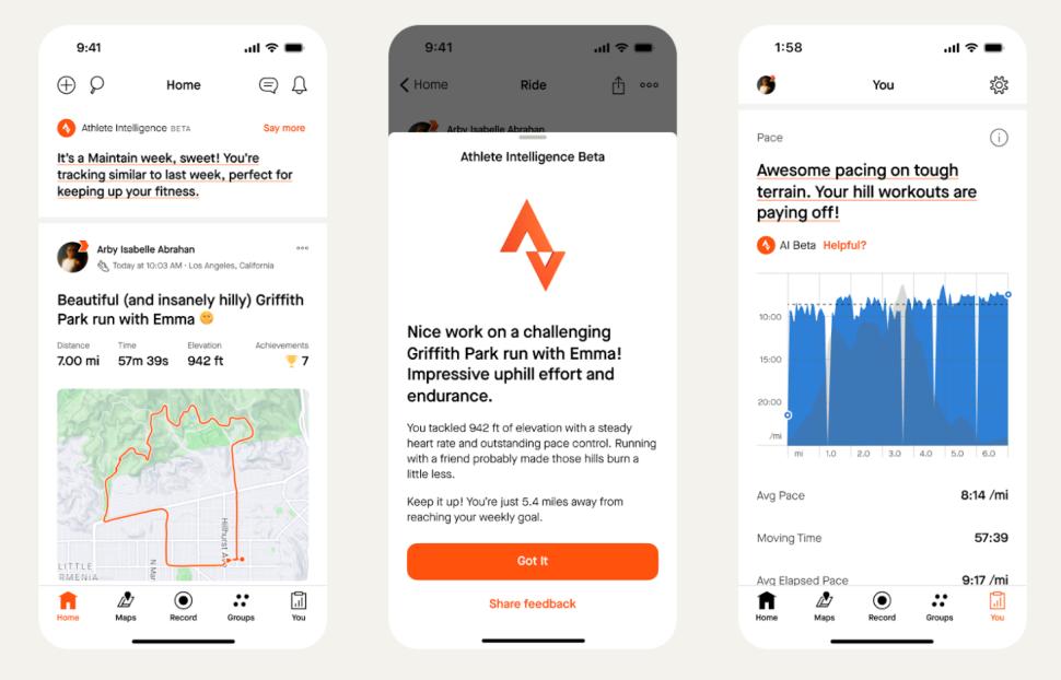 2024 Strava AI Beta feature update