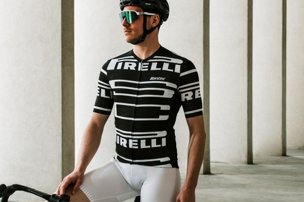 2024 Santini and Pirelli collaboration cycling jersey