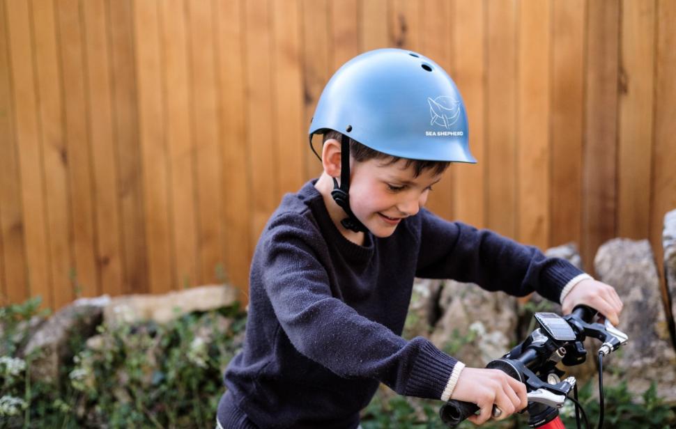 2024 Dashel Sea Shepherd cycling helmet kids