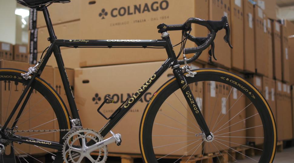 Check out the Colnago C40 Gold Limited Edition | road.cc