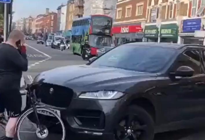 London cyclist rammed by 4×4 driver explains what led up to his bike being crushed