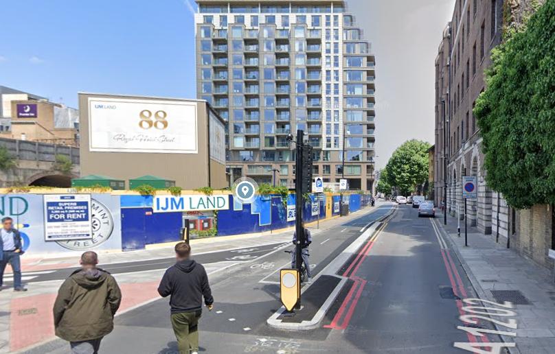 Royal Mint Street (Google Maps)